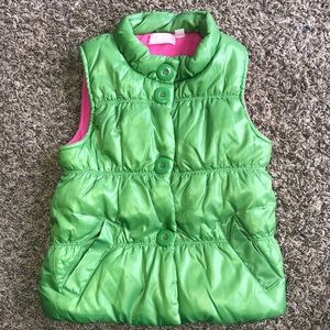 Kids Headquarters Green Vest Size 6